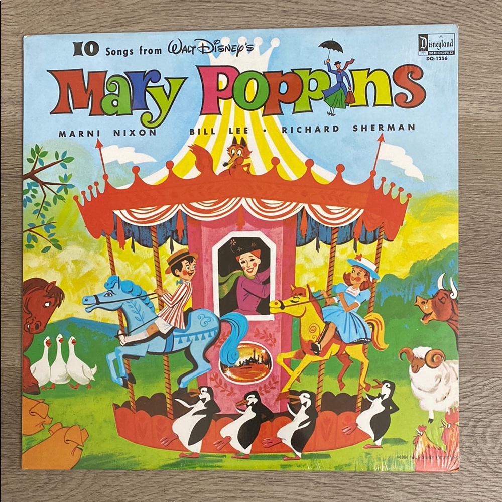 SEALED Marni Nixon - Songs from Mary Poppins Vintage Vinyl Record